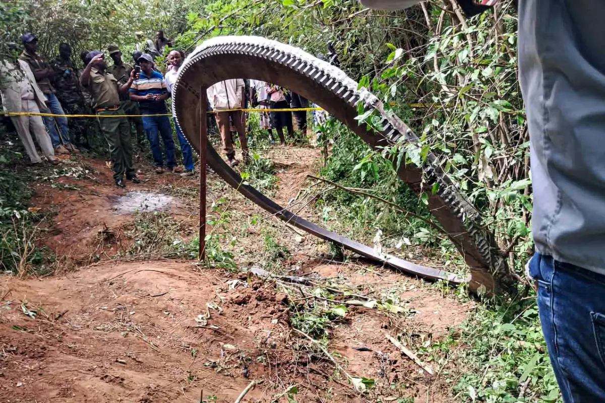 A 500-Kilogram Metal Ring Fell In The Middle Of Africa In 2024: Now All Suspicions About Its Origin Have Been Confirmed
